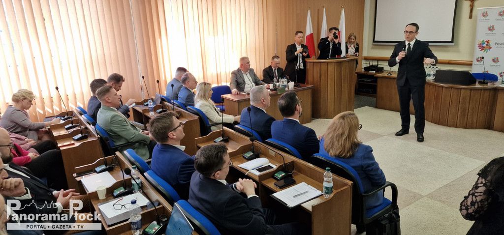 Wizyta Ministra Infrastruktury Dariusza Klimczaka w Płocku