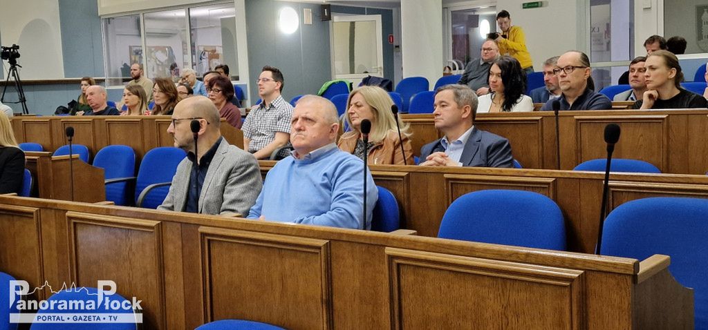 Konferencja dotycząca projektu przebudowy głównej stacji uzdatniania wody w Płocku, przy ul. Górnej