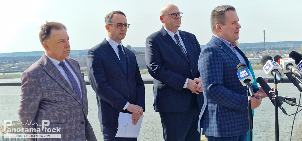 Wizyta Ministra Infrastruktury Dariusza Klimczaka w Płocku