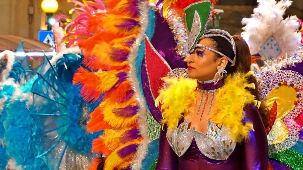 Dancing,In,International,Carnival,Of,Malta,(maltese,Carnival),,Malta,Island,
dancing,beauty,happy,float,scene,theatre,beautiful,theater,inter