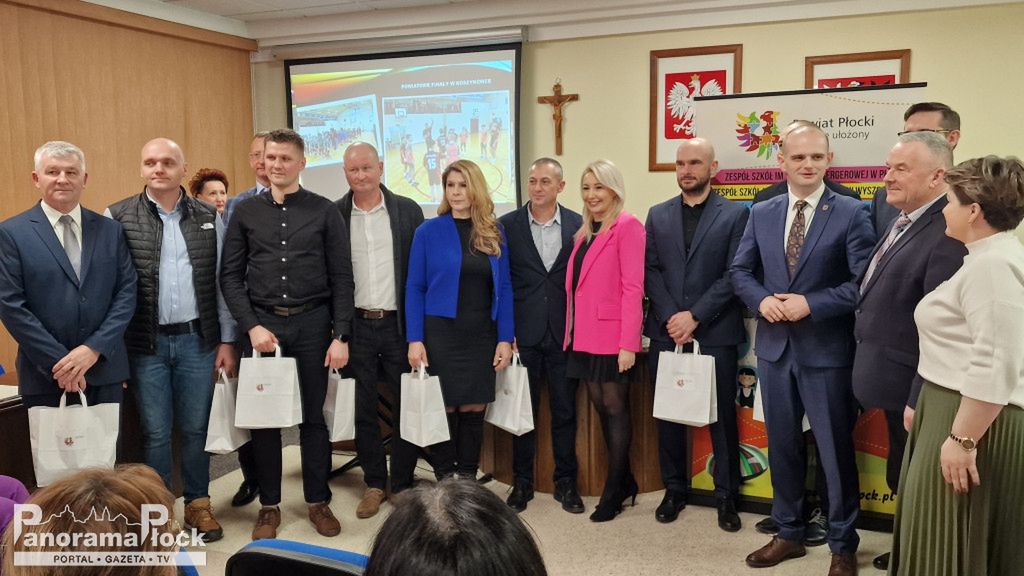 Powiatowa Gala Sportu w Starostwie Powiatowym w Płocku