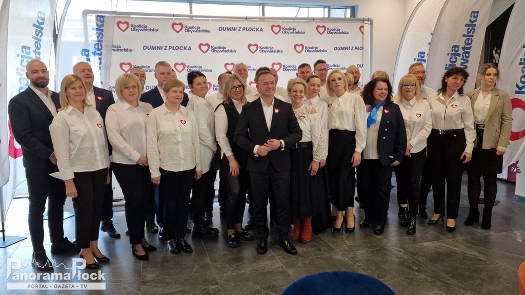 Kandydaci na Radnych Gminy Stara Biała i Radnych Powiatu - Platforma Obywatelska Płock