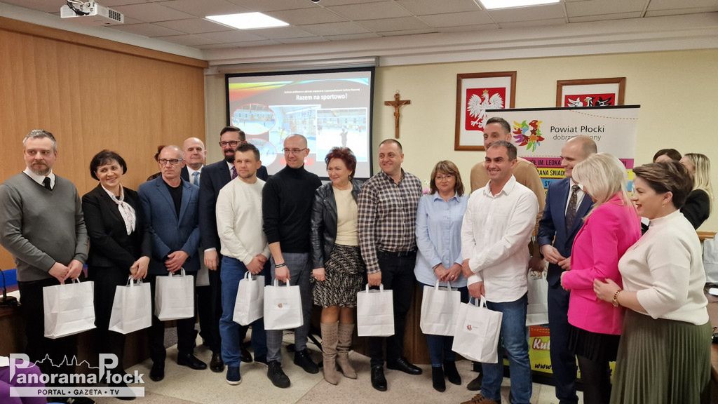 Powiatowa Gala Sportu w Starostwie Powiatowym w Płocku