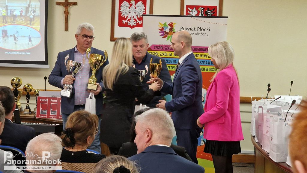 Powiatowa Gala Sportu w Starostwie Powiatowym w Płocku