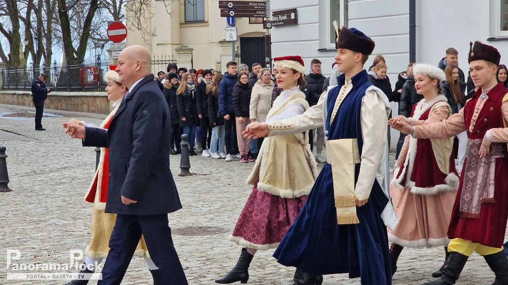 Polonez z Prezydentem Miasta Płocka Andrzejem Nowakowskim