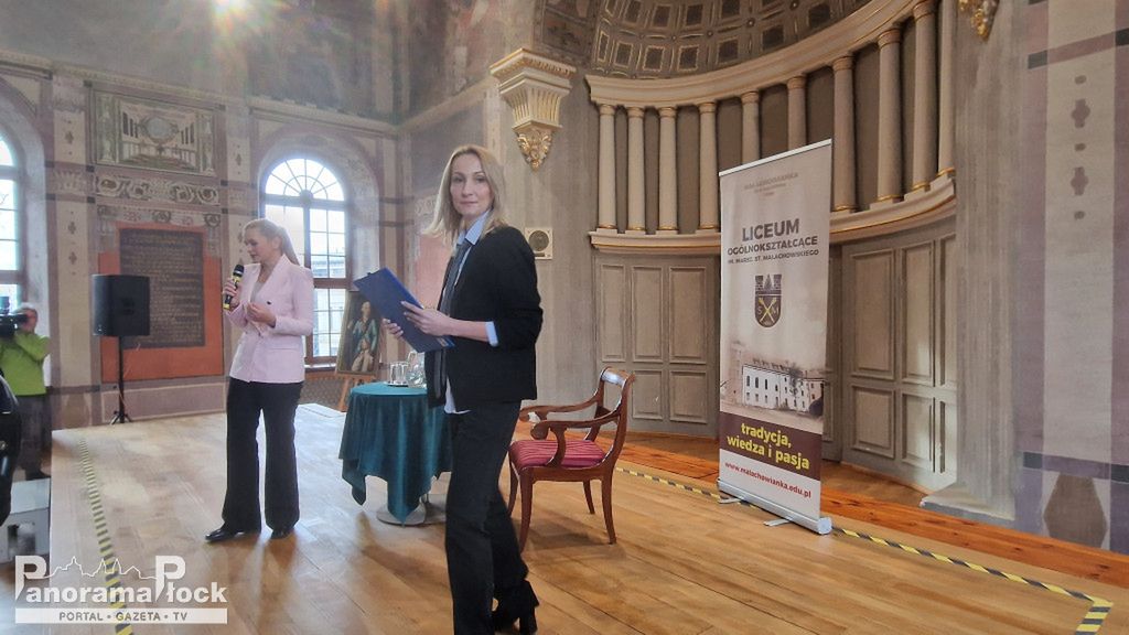 Wizyta Ministry Barbary Nowackiej w Małachowiance