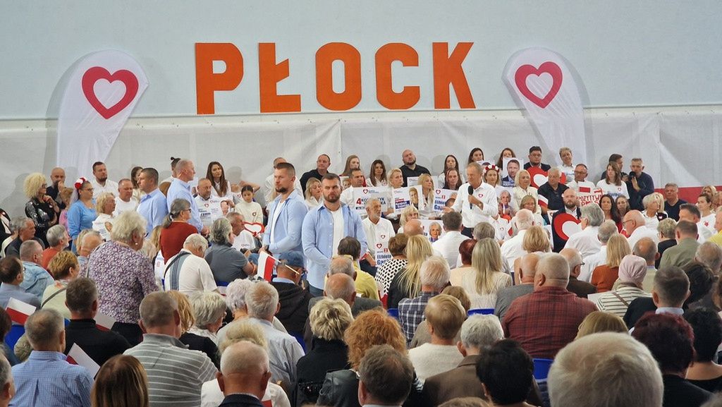 Donald Tusk w Płocku