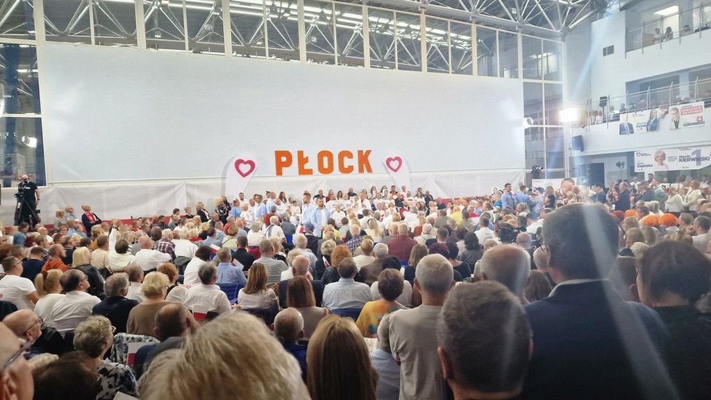 Donald Tusk w Płocku