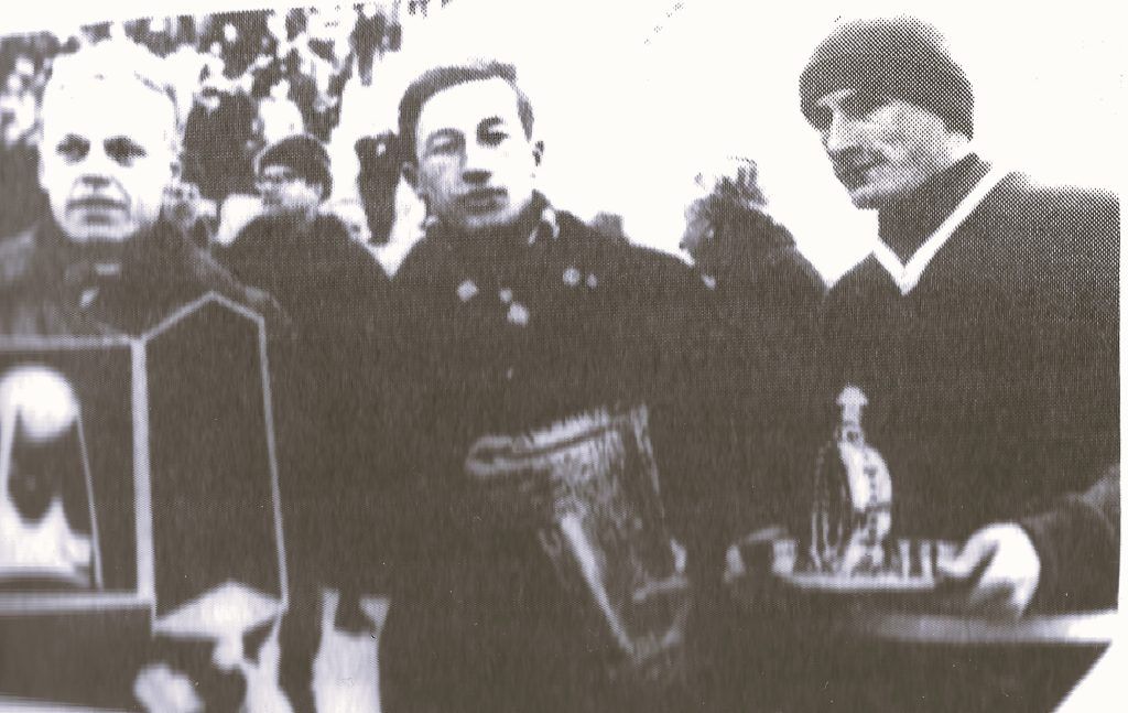 Józef Przybyła (z prawej) fot. "Legendy polskiego sportu"