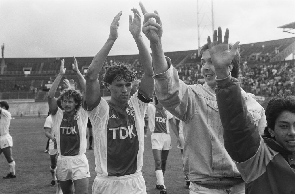 Marco van Basten w Ajaxie fot. Bart Molendijk/Anef/C00