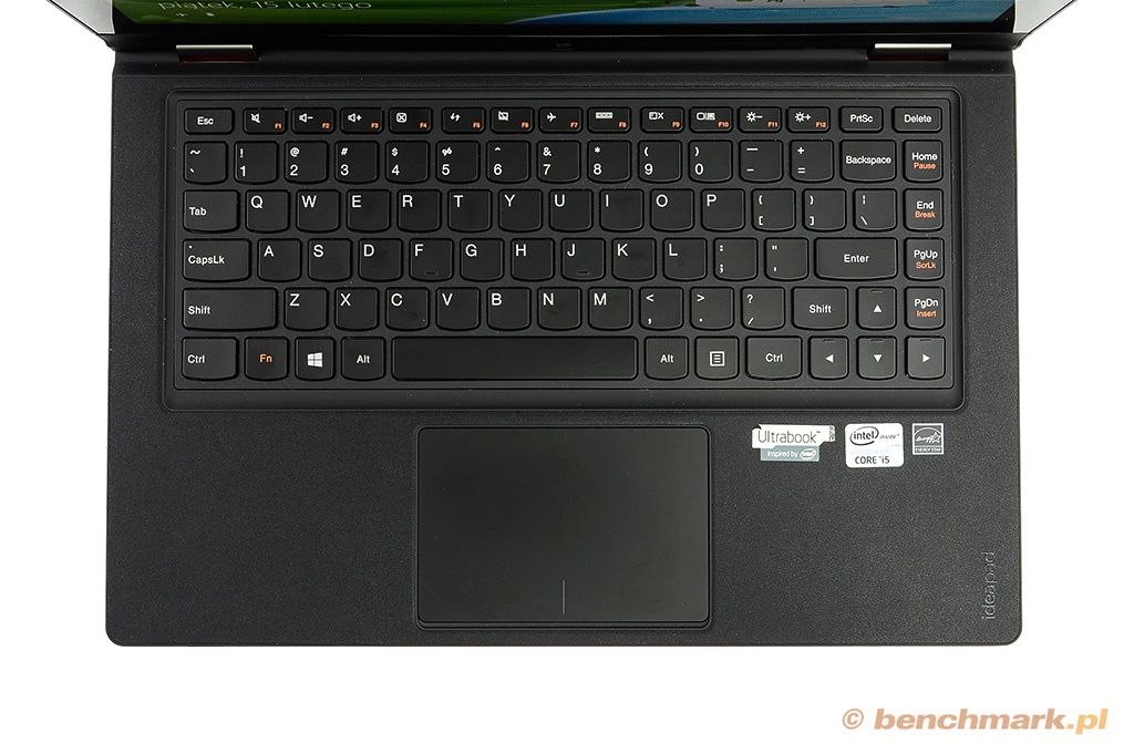 Lenovo Yoga 13 klawiatura