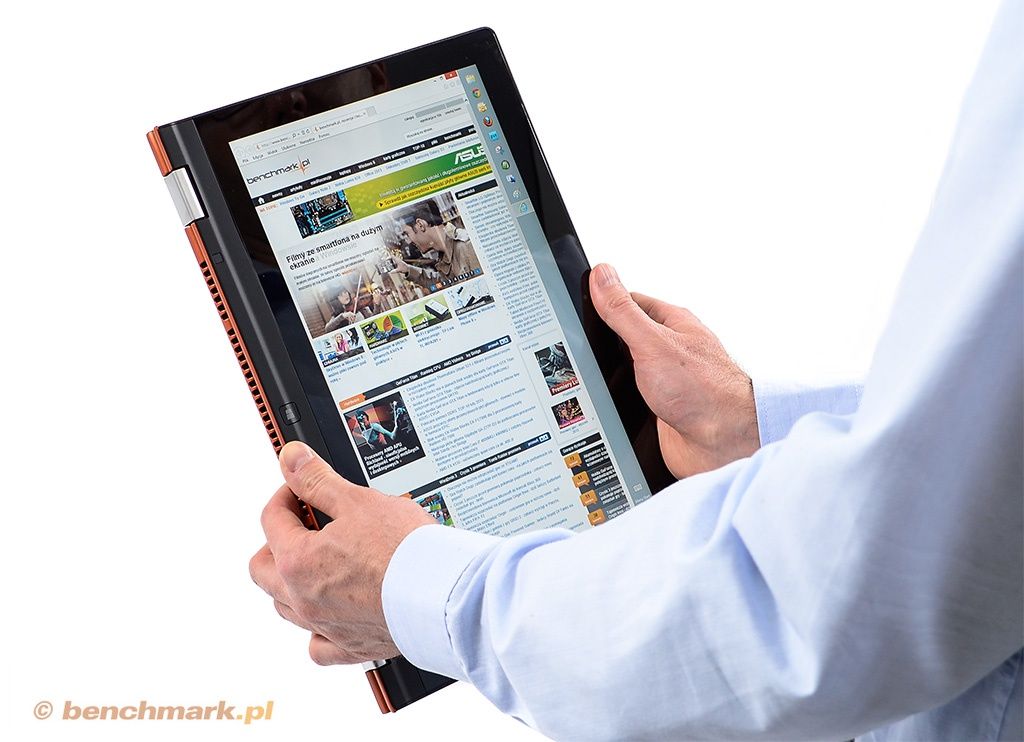 Lenovo Yoga 13 tryb tabletu