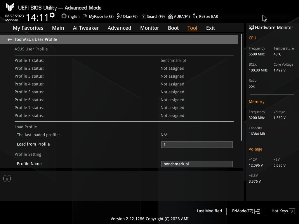 AASUS UEFI BIOS