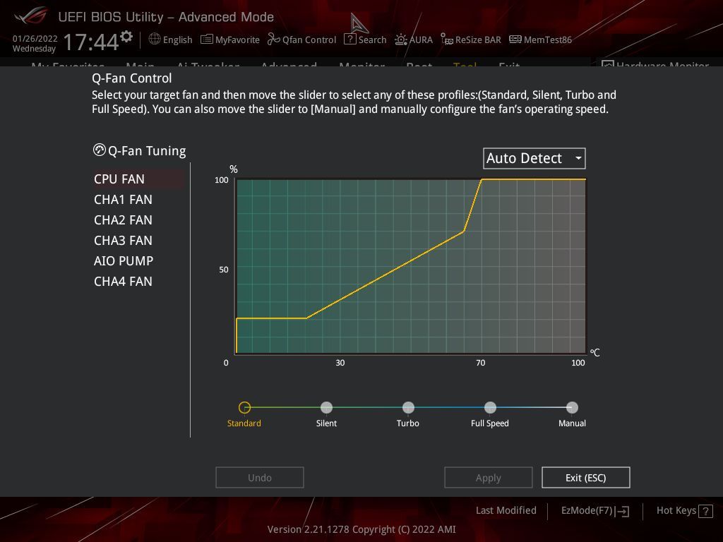 ASUS ROG Strix B660-F Gaming WIFI - UEFI BIOS