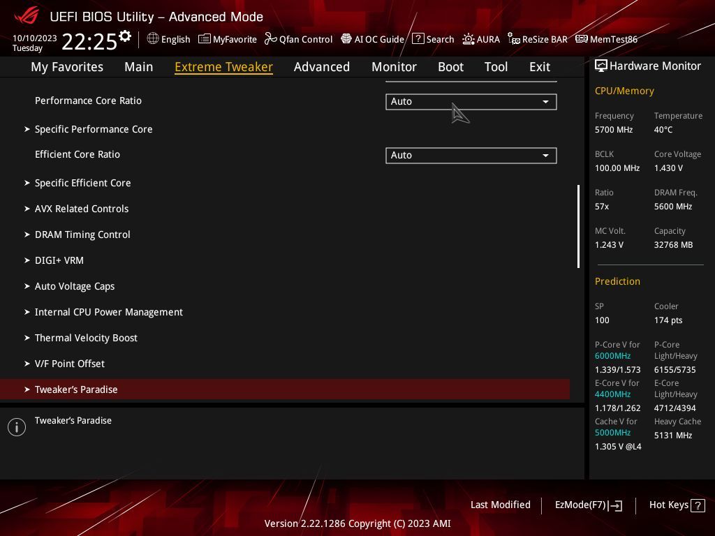 ASUS ROG Maximus Z790 Dark Hero - UEFI BIOS