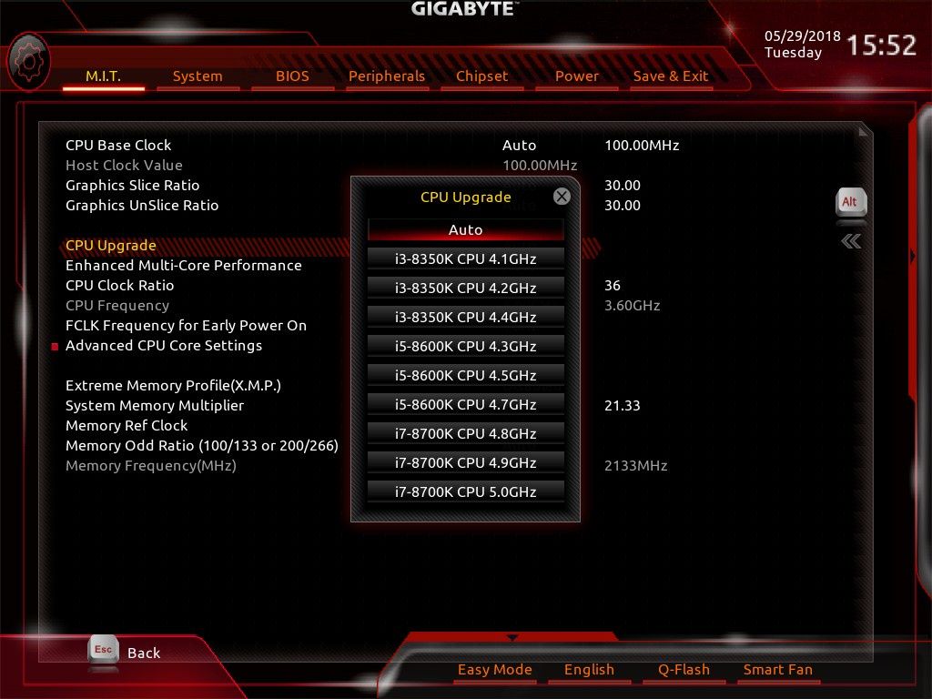 Gigabyte Z370 HD3-OP - UEFI BIOS