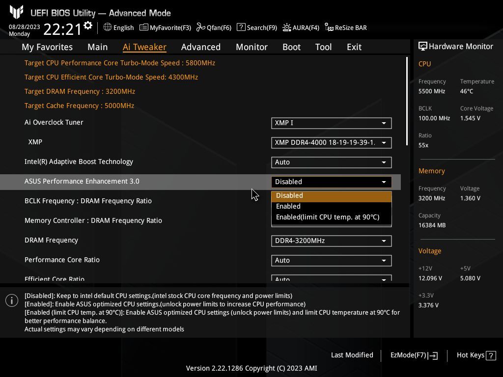 AASUS UEFI BIOS