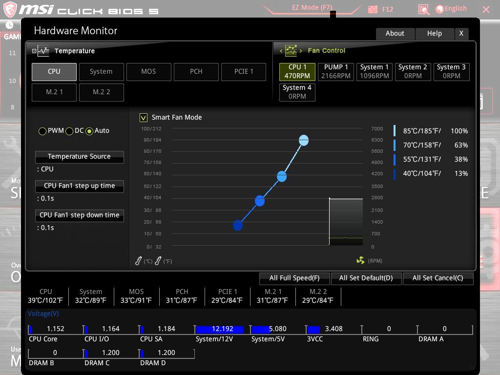 MSI X299 Gaming M7 ACK - UEFI