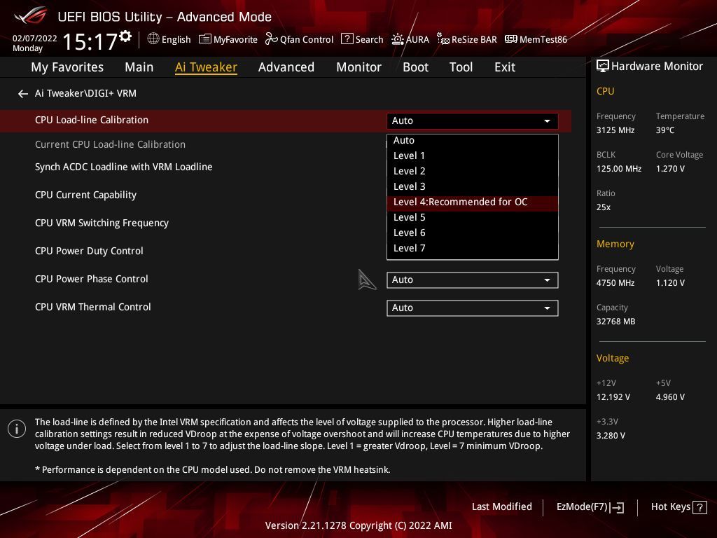 ASUS UEFI - podkręcanie zablokowanego procesora