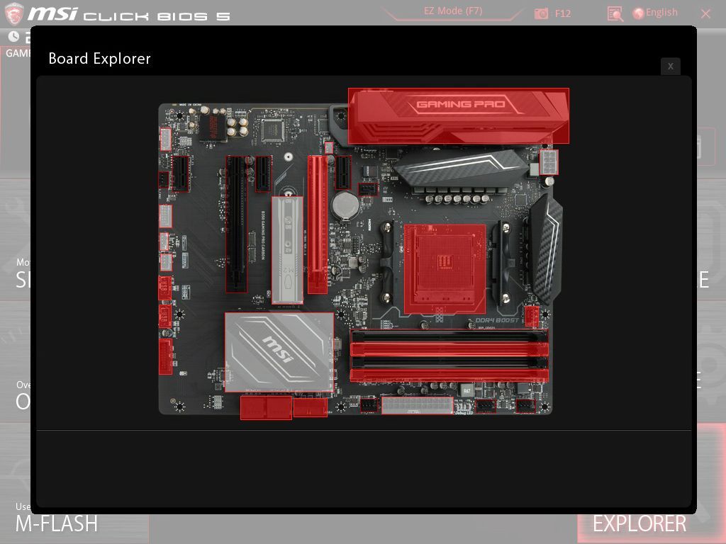 MSI B350 Gaming Pro Carbon - Click BIOS 5