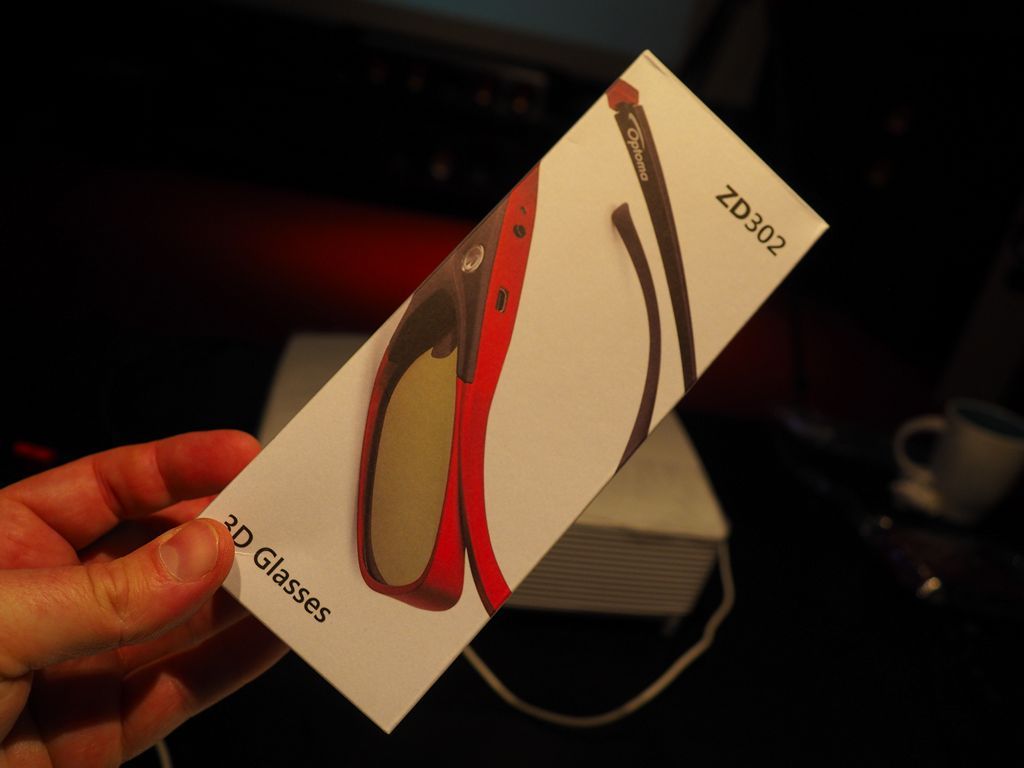 Optoma HD50 - okulary 3d
