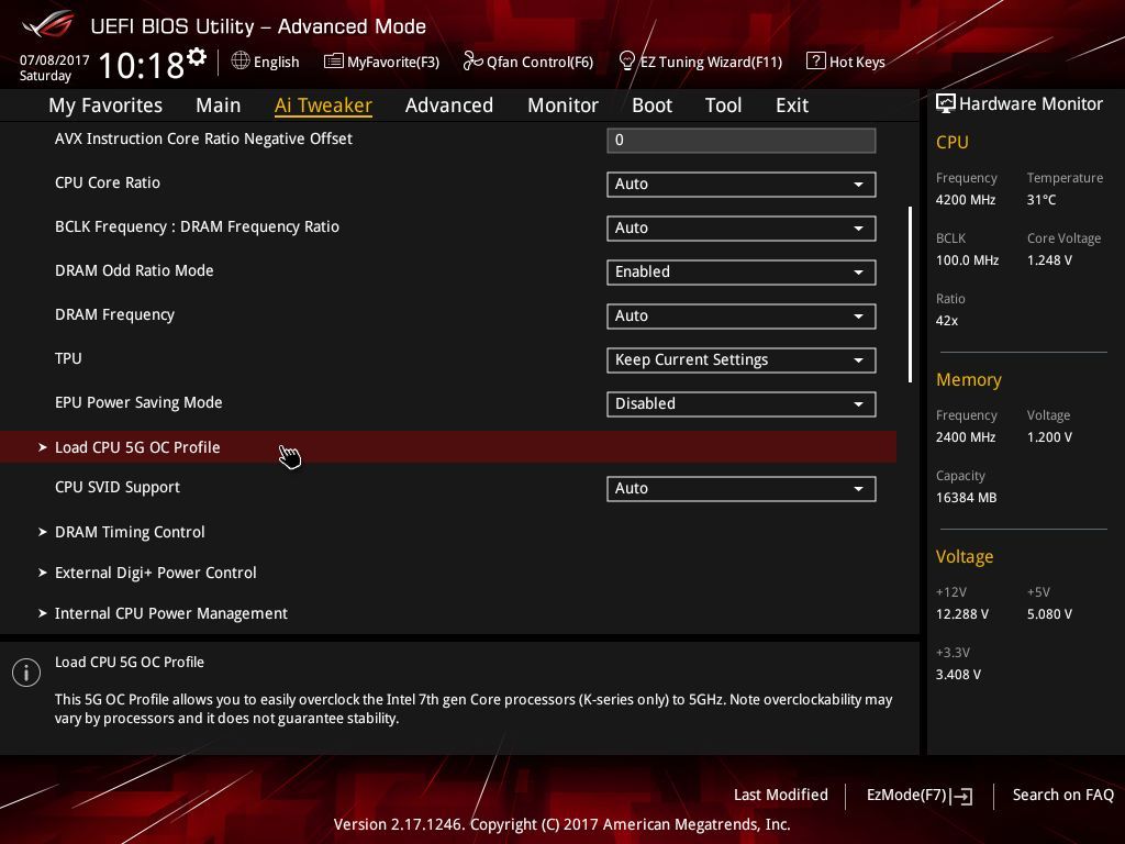ASUS Prime Z270-A - UEFI BIOS