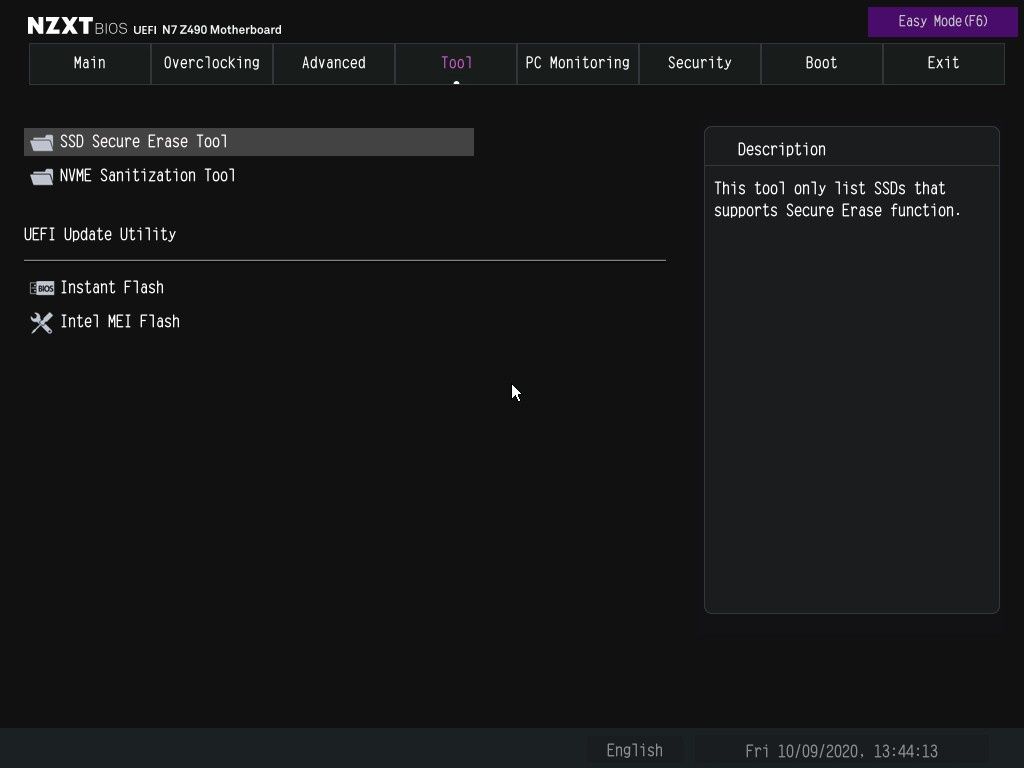 NZXT N7 Z490 - UEFI BIOS część 6