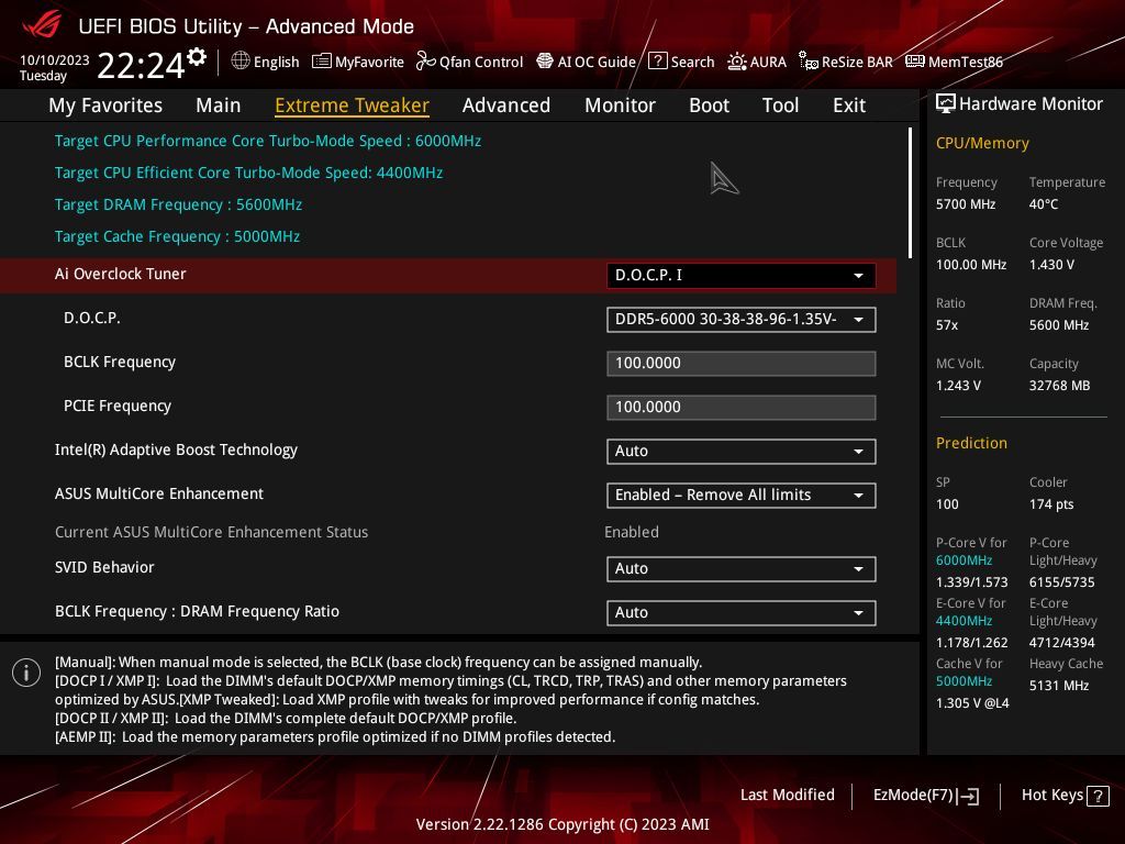 ASUS ROG Maximus Z790 Dark Hero - UEFI BIOS