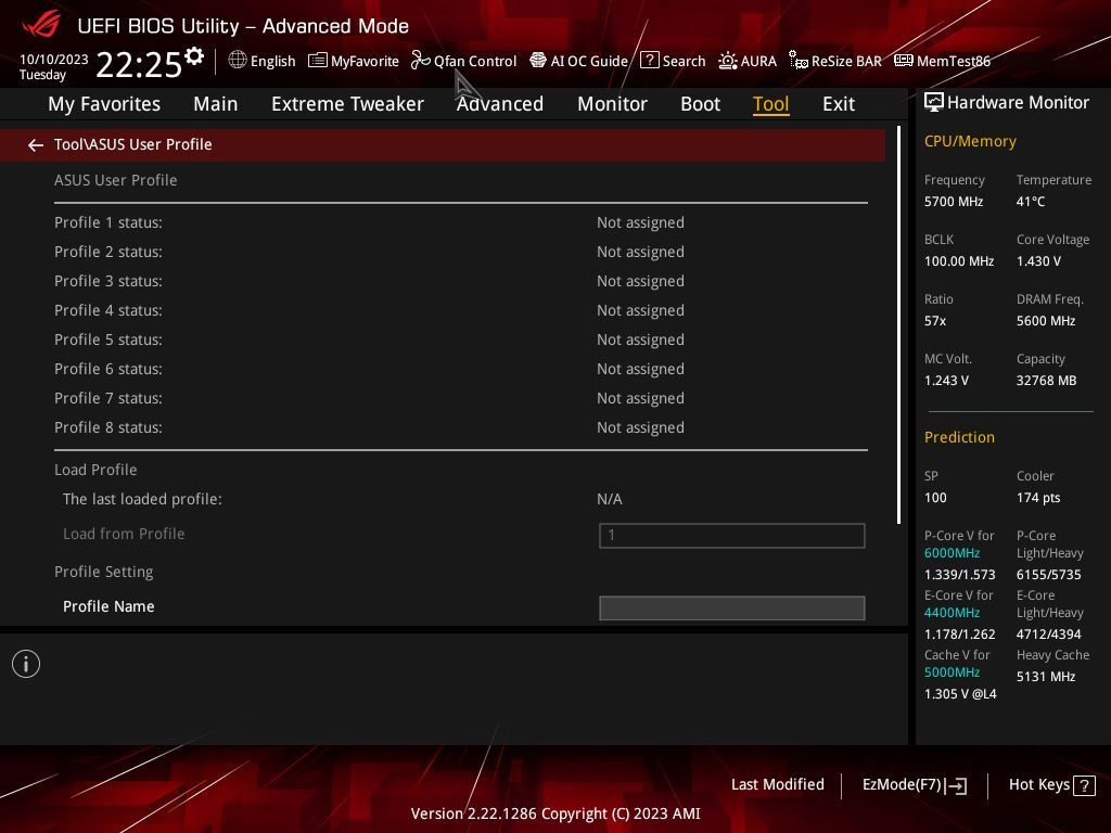 ASUS ROG Maximus Z790 Dark Hero - UEFI BIOS