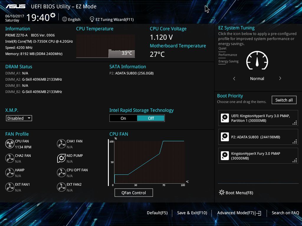 ASUS Prime Z270-A - UEFI BIOS