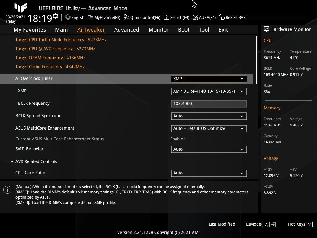 Płyta główna ASUS TUF Gaming Z590-Plus Wi-Fi - UEFI BIOS 2
