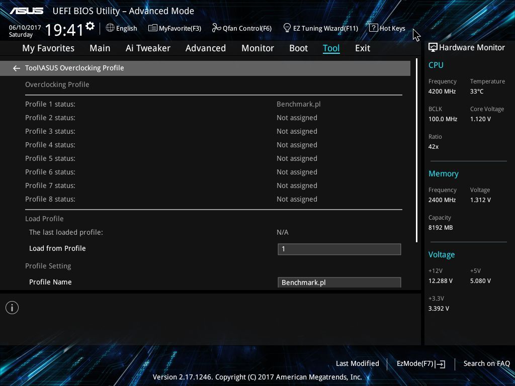ASUS Prime Z270-A - UEFI BIOS
