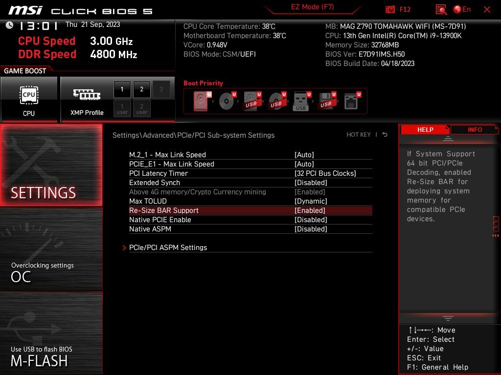 msi bios z790