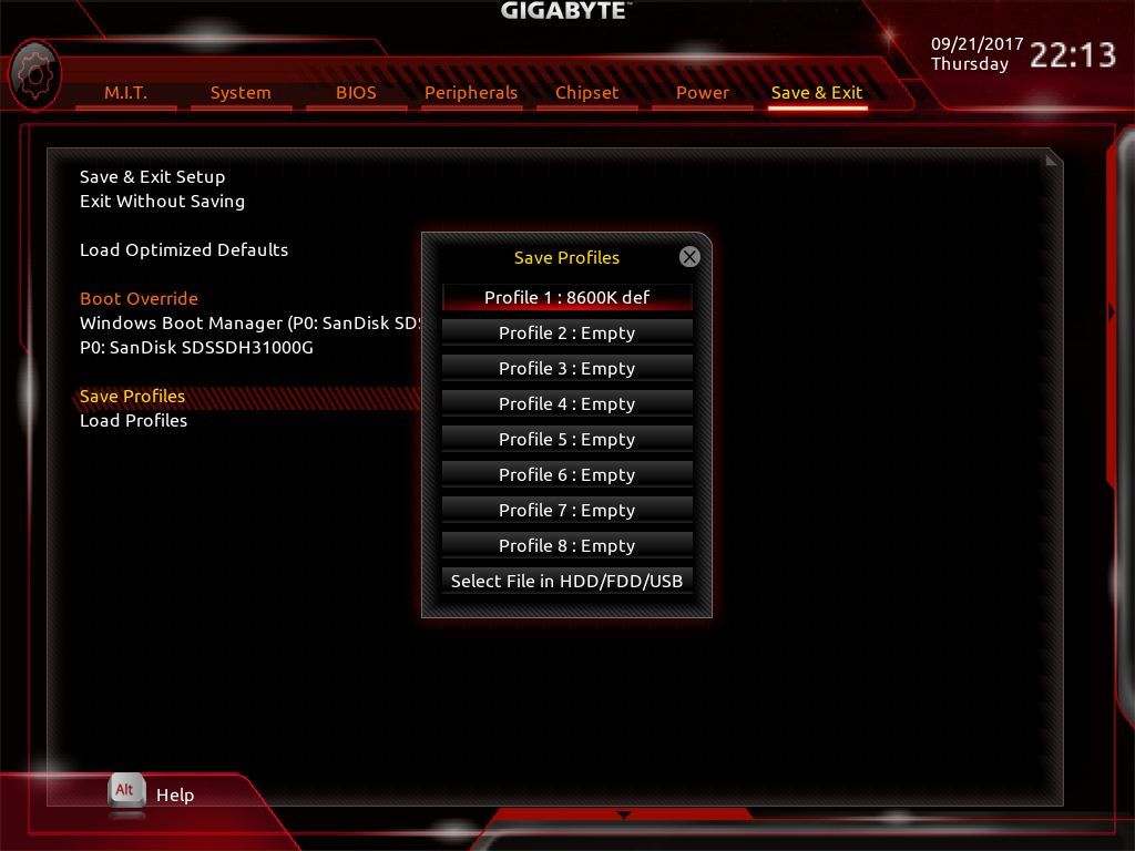 Gigabyte Z370 Aorus Ultra Gaming - UEFI