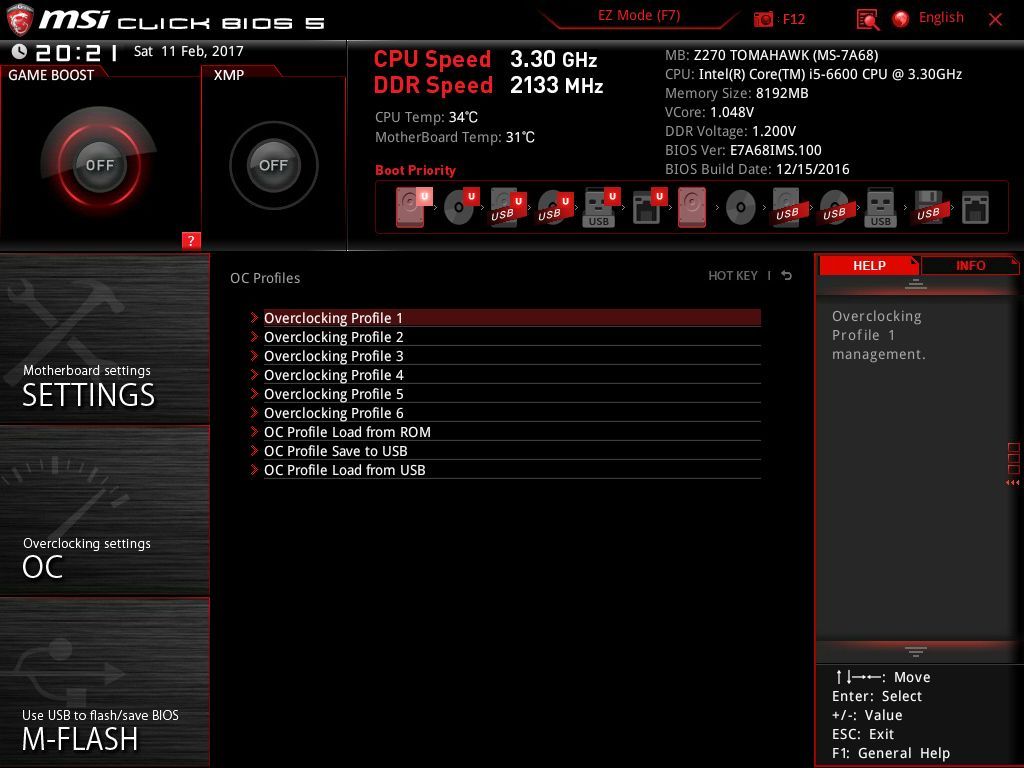 MSI Z270 Tomahawk