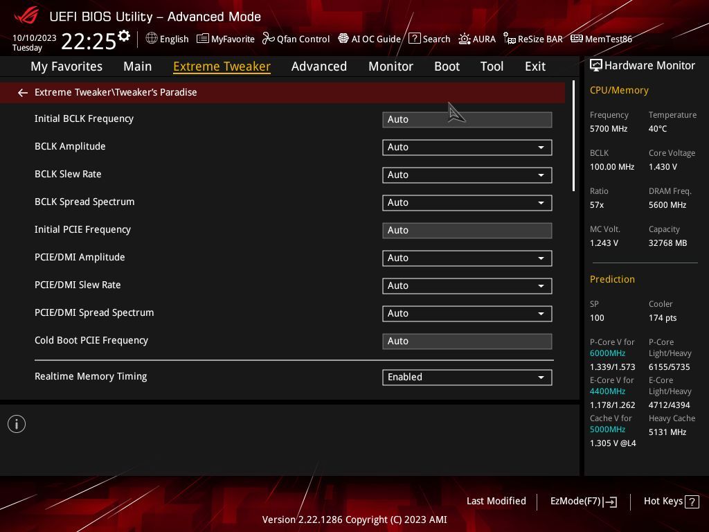ASUS ROG Maximus Z790 Dark Hero - UEFI BIOS