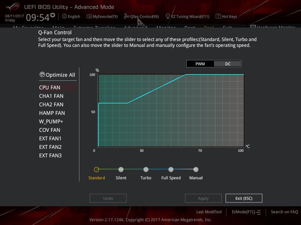 ASUS ROG Zenith Extreme - UEFI