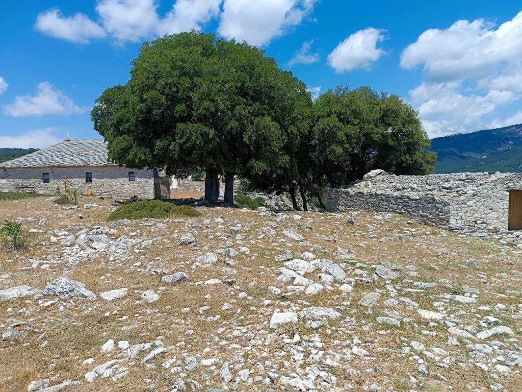 Opuszczone miasto Kastro Thassos