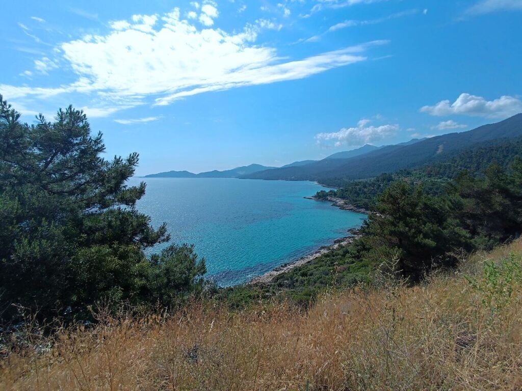 Plaża Thassos Grecja