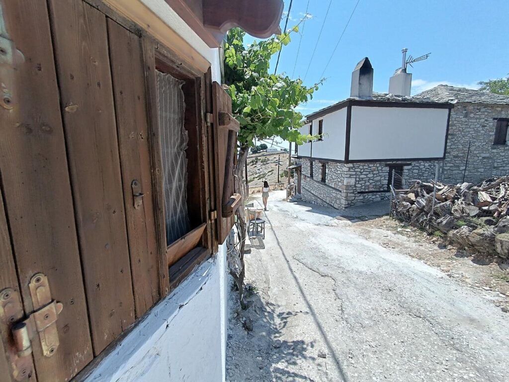 Opuszczone miasto Kastro Thassos