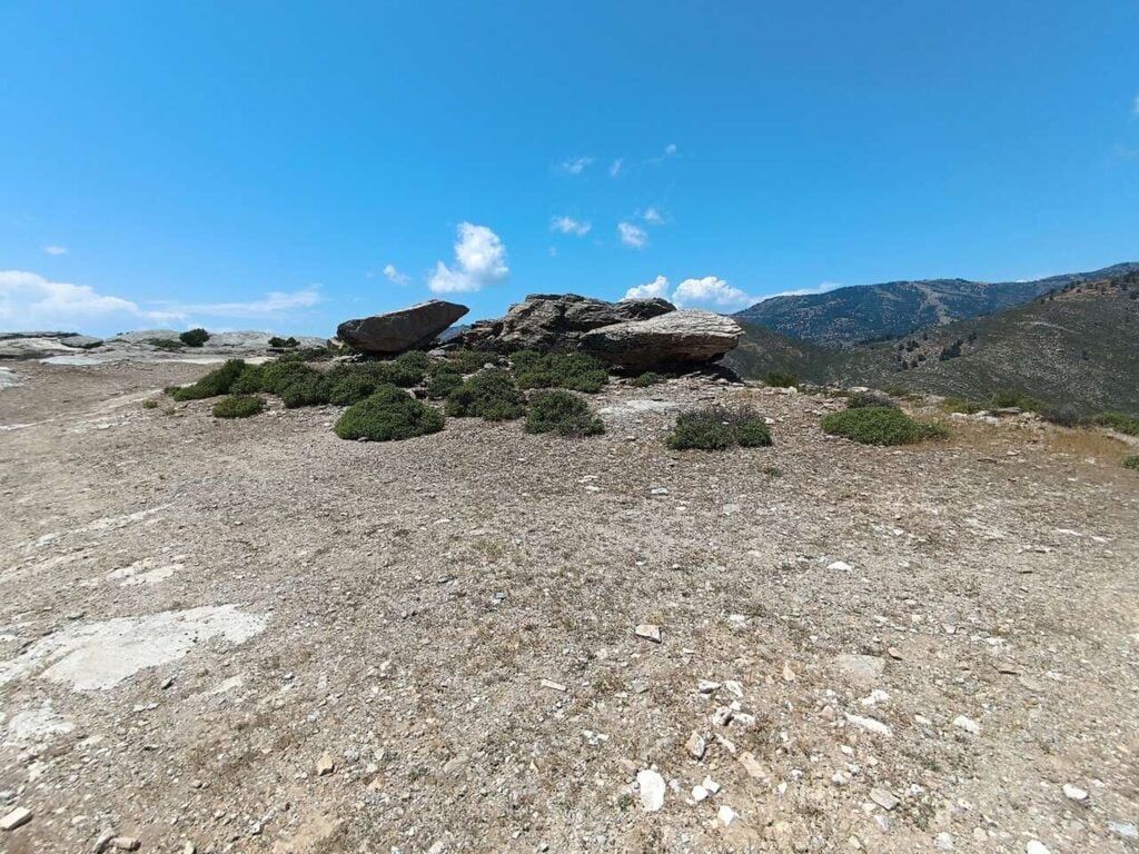 Opuszczone miasto Kastro Thassos