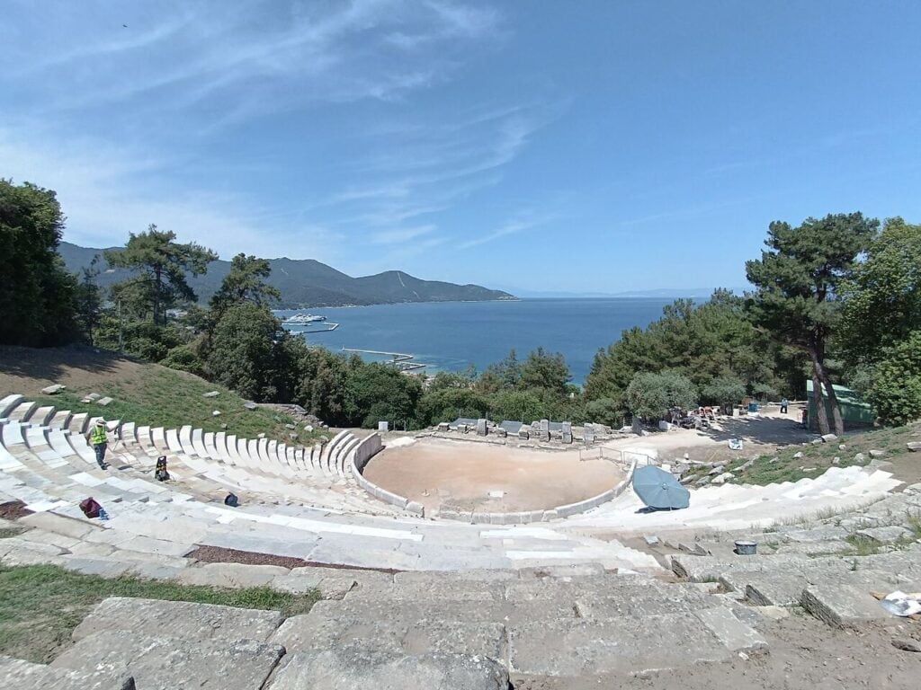 Thassos w Grecji