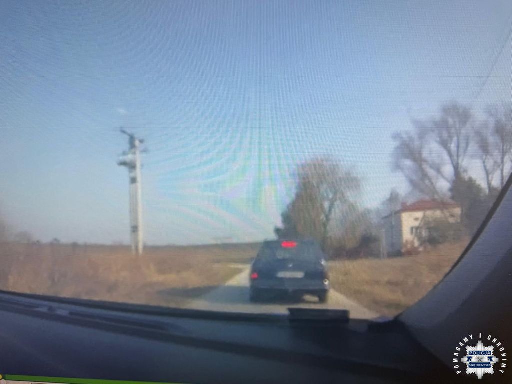 Policjanci w trakcie pościgu