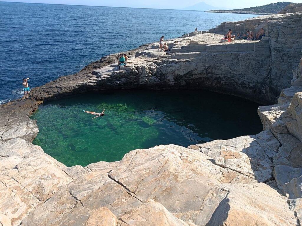 Giola lagoon Thassos