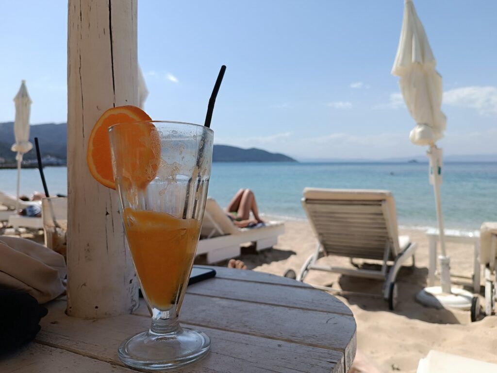 Plaża Thassos Grecja