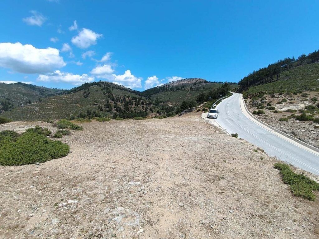 Opuszczone miasto Kastro Thassos