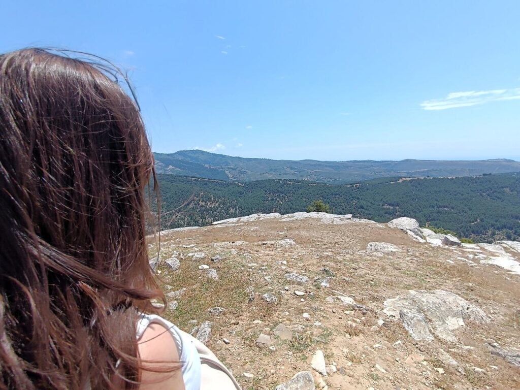 Opuszczone miasto Kastro Thassos