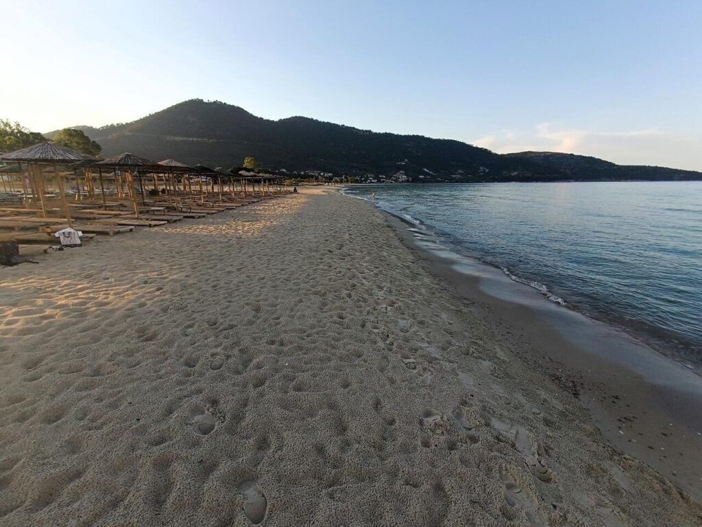 Plaża Thassos Grecja