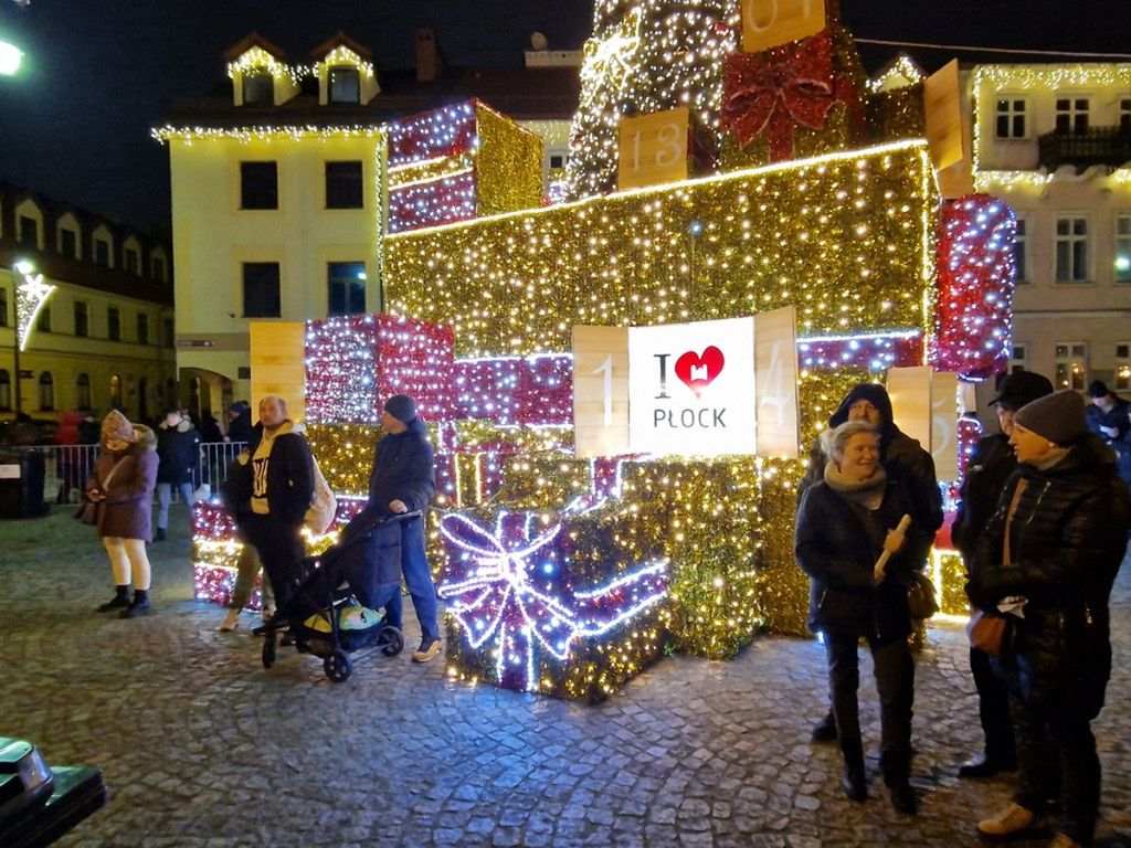 Wigilia przed płockim ratuszem