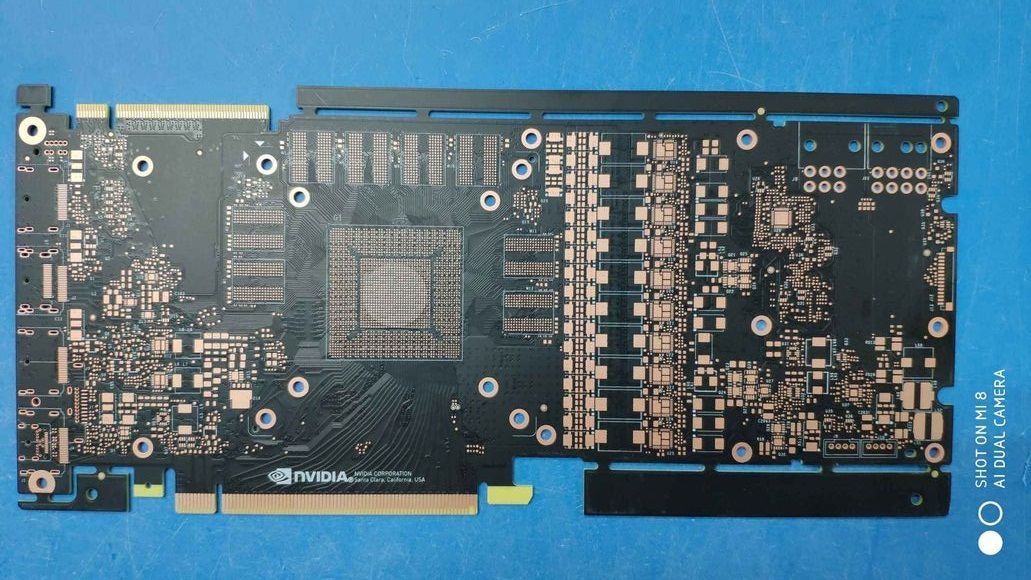 Nvidia GeForce GTX 1180 - płytka drukowana karty graficznej